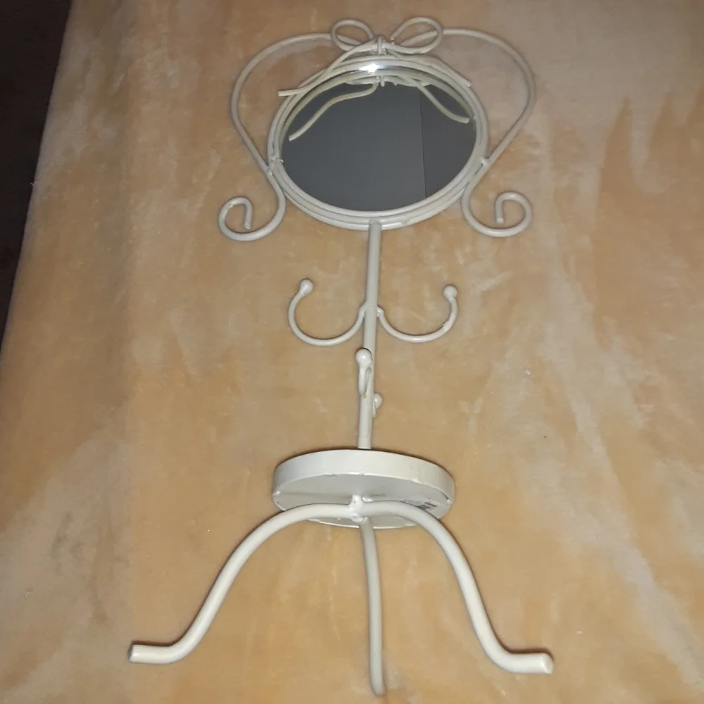unmarked metal mirror
